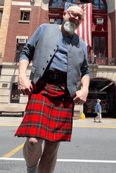 Casual tartan kilt for men – for sale